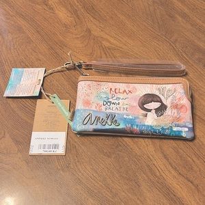 Anekke Mediterranean Wristlet Clutch Purse